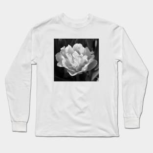 Black and White Foxtrot Long Sleeve T-Shirt